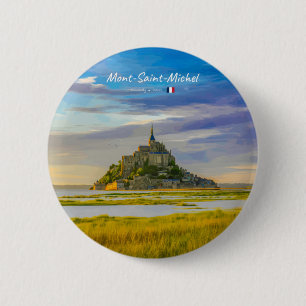 Mont-Saint-Michel, Frankreich - Mittelalterliche A Button