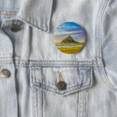 Mont-Saint-Michel, Frankreich - Mittelalterliche A Button (Beispiel)