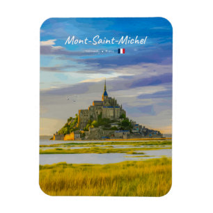 Mont-Saint-Michel, Frankreich - Mittelalterliche A Magnet