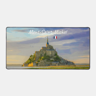 Mont-Saint-Michel, Frankreich - Mittelalterliche A Schreibtischunterlage