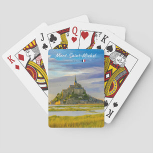 Mont-Saint-Michel, Frankreich - Mittelalterliche A Spielkarten