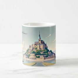 Mont Saint-Michel Frankreich Normandie Kaffeetasse