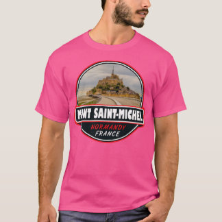 Mont Saint-Michel Frankreich Reisen T-Shirt
