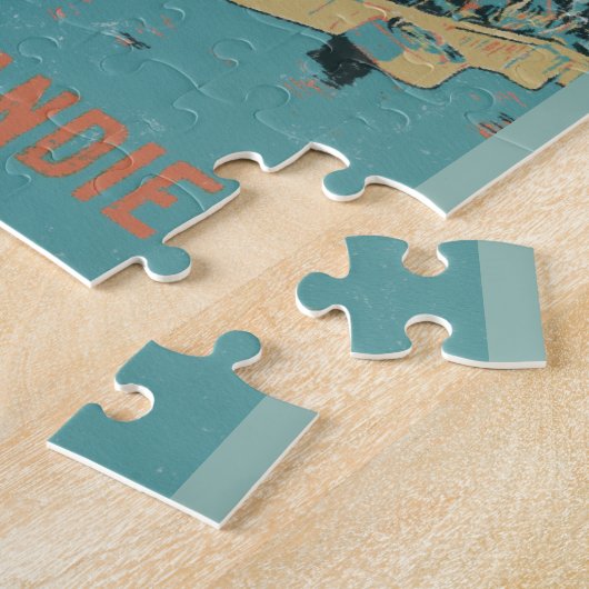 Mont Saint Michel Illustration Frankreich Puzzle (Seite)