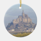 Mont Saint Michel Keramik Ornament (Vorne)
