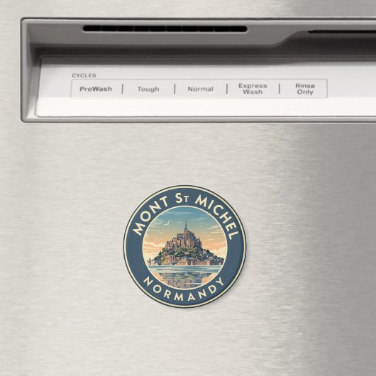 Mont Saint-Michel Magnet (In Situ (Geschirrspüler))