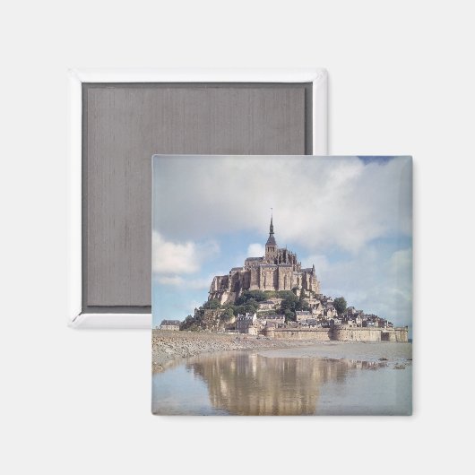 Mont Saint-Michel Magnet (Vorderseite/Rückseite)