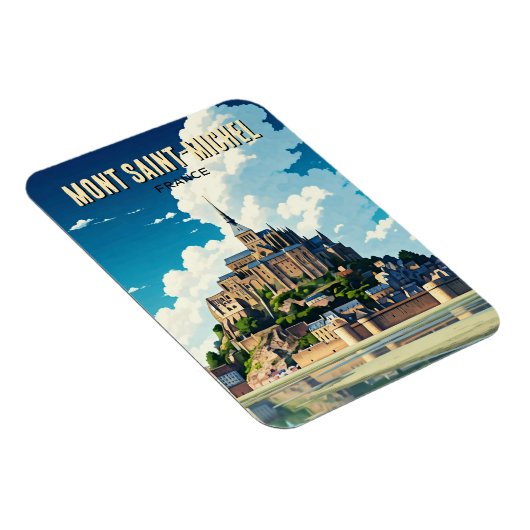 Mont Saint-Michel Magnet (Rechte Seite)