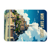 Mont Saint-Michel Magnet (Horizontal)
