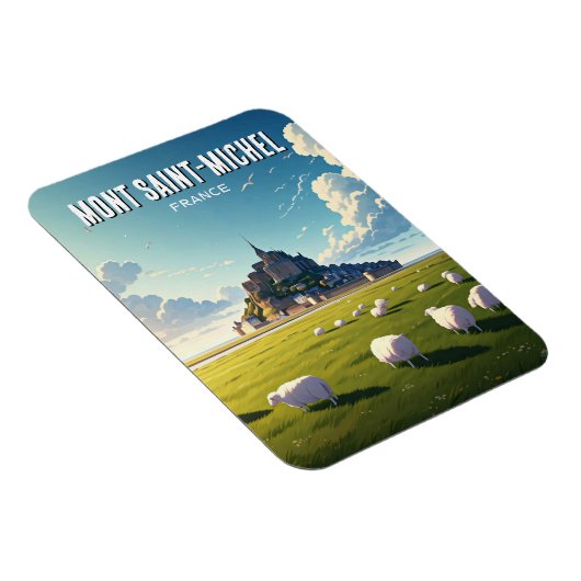 Mont Saint-Michel Magnet (Rechte Seite)