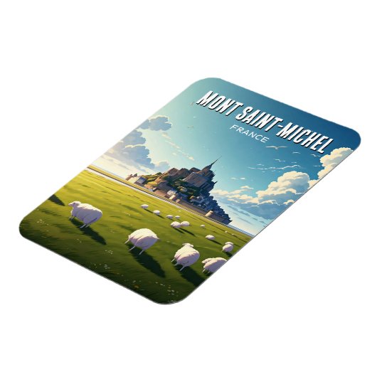 Mont Saint-Michel Magnet (Linke Seite)