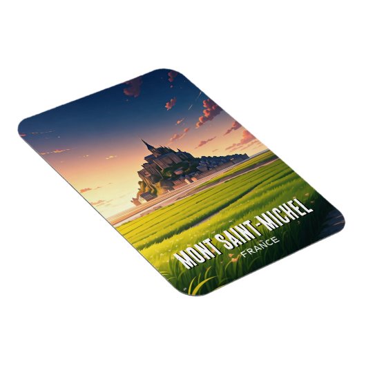 Mont Saint-Michel Magnet (Rechte Seite)