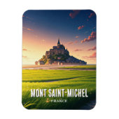 Mont Saint-Michel Magnet (Vertikal)