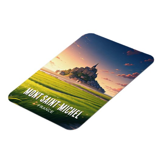 Mont Saint-Michel Magnet (Linke Seite)