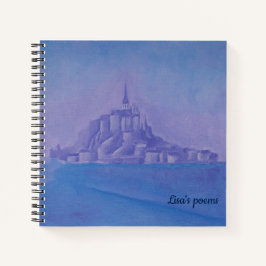 Mont Saint Michel - Normandie, Frankreich Notizblock