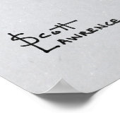 Mont Saint-Michel, Normandie, Frankreich Poster (Ecke)