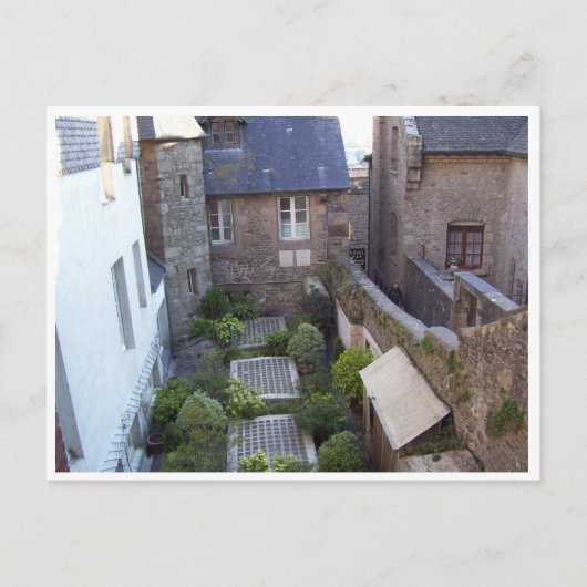 Mont Saint Michel, Normandie, Frankreich Postkarte (Vorderseite)