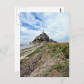 Mont-Saint-Michel, Normandie, Frankreich Postkarte (Vorne/Hinten)