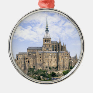 Mont Saint Michel Normandy France Island Abbey Ornament Aus Metall
