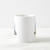 Mont Saint-Michel Normandy Frankreich Kaffeetasse (Mittel)