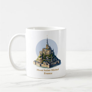 Mont Saint-Michel Normandy Frankreich Kaffeetasse