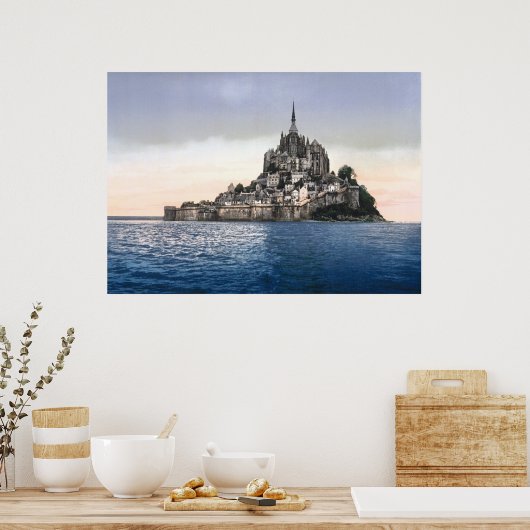 Mont Saint-Michel Poster (Küche)