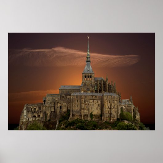 Mont-Saint-Michel Poster (Vorne)