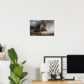 Mont-Saint-Michel Poster (Heimbüro)