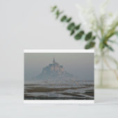 Mont Saint Michel Postkarte (Stehend Vorderseite)