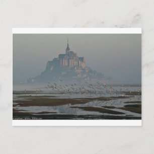 Mont Saint Michel Postkarte