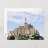 Mont Saint-Michel Postkarte (Vorne/Hinten)