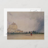 Mont Saint Michel Postkarte (Vorne/Hinten)