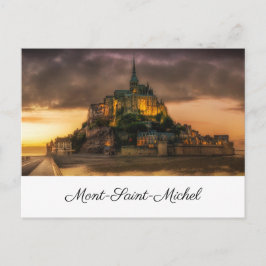 Mont-Saint-Michel Postkarte