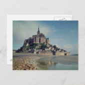 Mont Saint-Michel Postkarte (Vorne/Hinten)