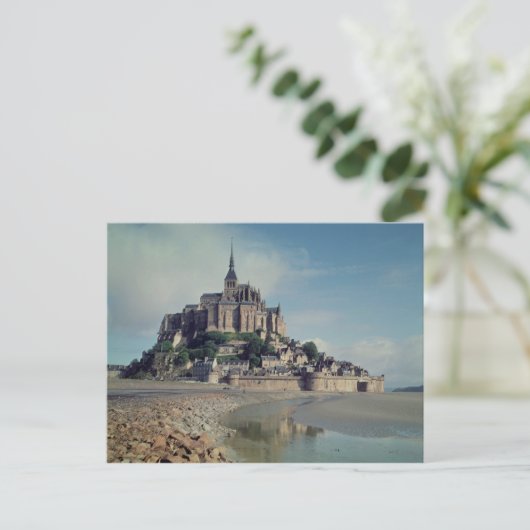 Mont Saint-Michel Postkarte (Stehend Vorderseite)