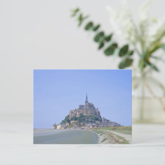 Mont Saint Michel Postkarte (Stehend Vorderseite)