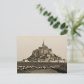 Mont Saint-Michel Postkarte (Stehend Vorderseite)