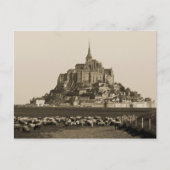 Mont Saint-Michel Postkarte (Vorderseite)