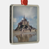 Mont Saint-Michel Silbernes Ornament (Rechts)