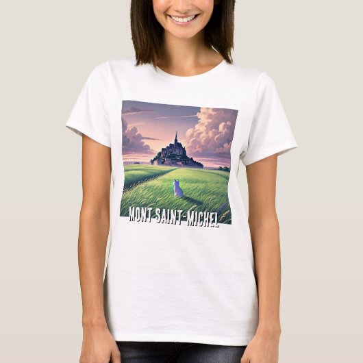Mont Saint-Michel T - Shirt (Vorderseite)