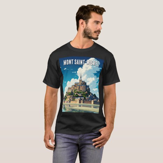 Mont Saint-Michel T - Shirt (Vorne ganz)