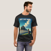 Mont Saint-Michel Travel Cat T - Shirt (Vorne ganz)