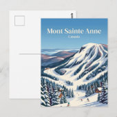 Mont Sainte Anne Kanada Postkarte (Vorne/Hinten)
