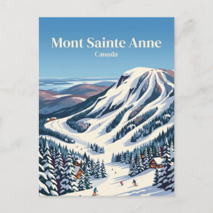 Mont Sainte Anne Kanada Postkarte