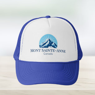 Mont Sainte-Anne Kanada Skigebiet Hut Truckerkappe