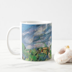 Mont Sainte Victoire oberhalb von Tholonet, Paul C Kaffeetasse