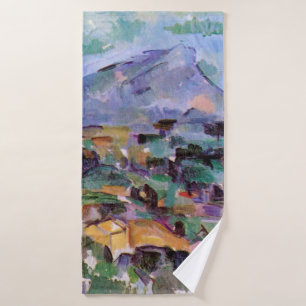 Mont Sainte-Victoire, Paul Cezanne Badehandtuch