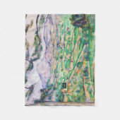 Mont Sainte-Victoire, Paul Cezanne Fleecedecke (Vorderseite)