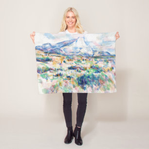 Mont Sainte-Victoire, Paul Cezanne Fleecedecke