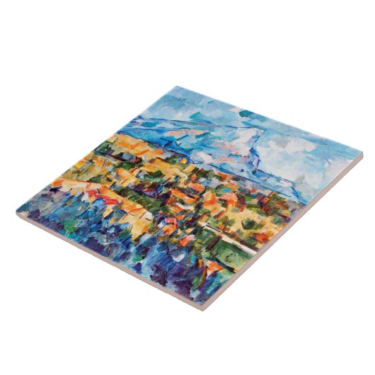 Mont Sainte-Victoire, Paul Cezanne Fliese (Seite)